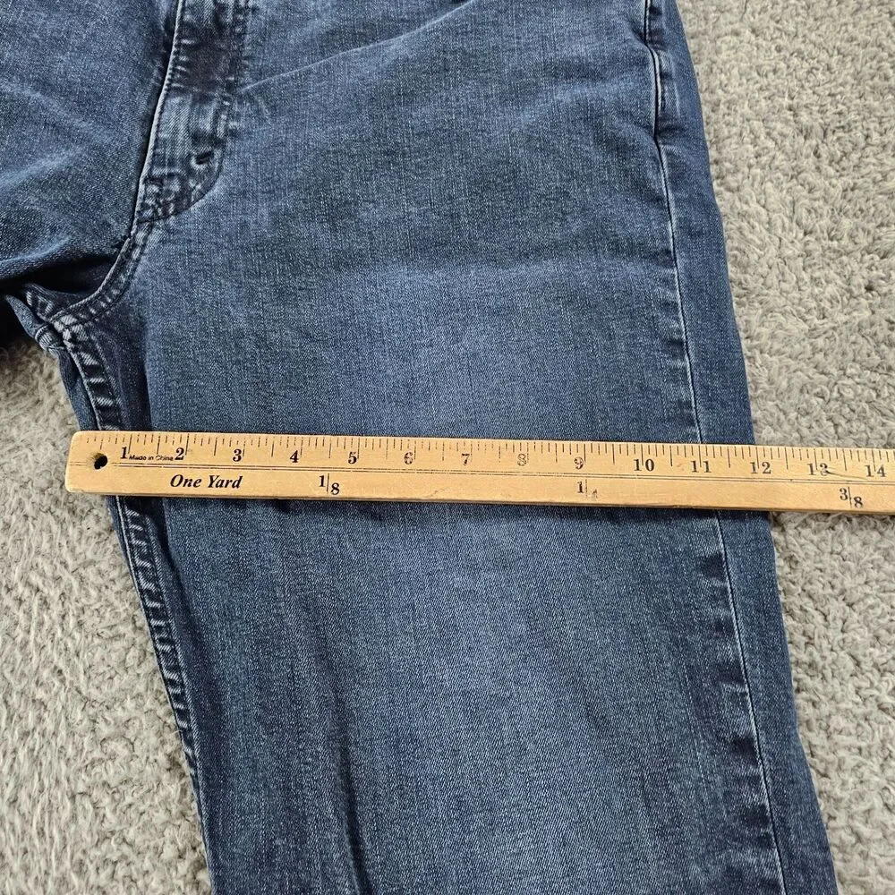 Levis 514 Jeans Mens 36x30 Blue Denim Stretch Regular Straight Work Skate Grunge